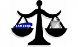 balance justice logo apple samsung