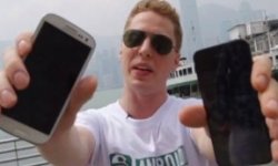 galaxy s3 vs iphone 5 drop test
