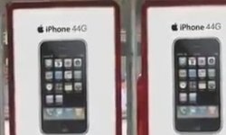 Humour iphone 44G logo