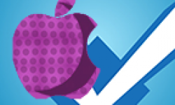 logo foursquare apple vignette head
