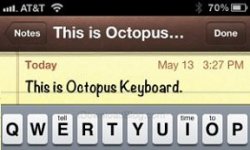 Octopus Keyboard Cydia tweak clavier blackberry 10 ios vignette