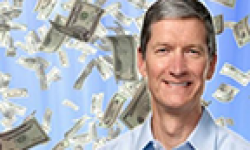 tim cook dollars argent vignette head