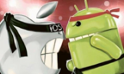 vignette Google Android VS iOS Apple iPhone