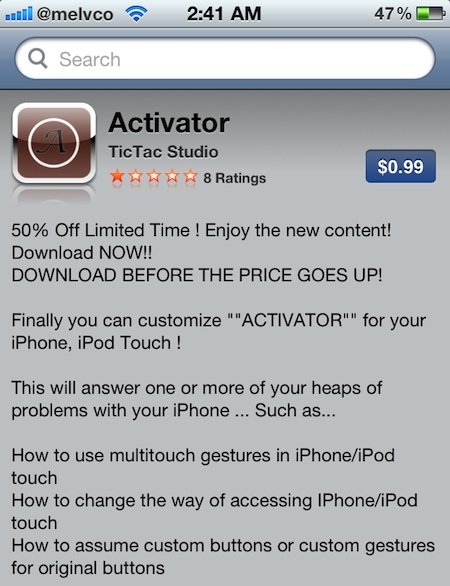 activator-tweak-cydia-disponible-sur-app-store