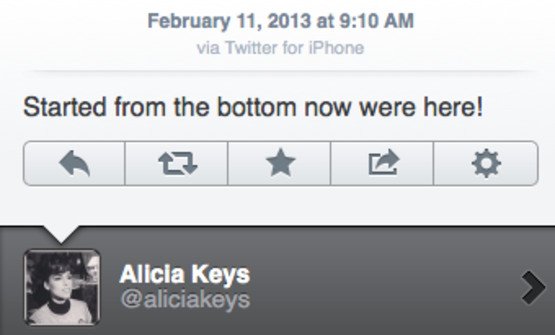 alicia-keys-tweet-drake-started-from-bottom