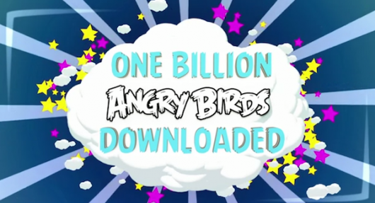 Angry Brids 1 milliard