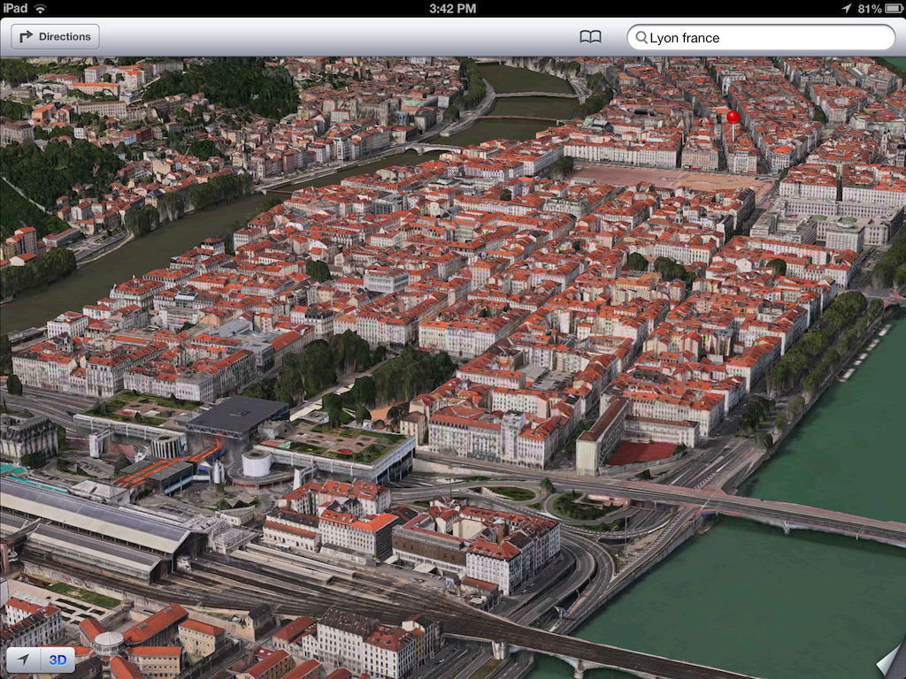 iOS 6 plans 3D image screenshot 006
