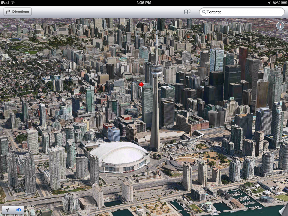 iOS 6 plans 3D image screenshot 014