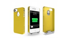 iphone-4-4S-accessoire-batterie-supplémentaire-boostcase-hybrid-jaune