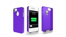 iphone-4-4S-accessoire-batterie-supplémentaire-boostcase-hybrid-violet