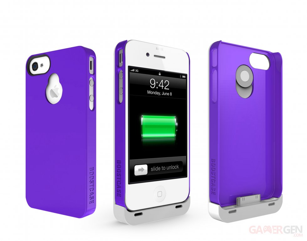 iphone-4-4S-accessoire-batterie-supplémentaire-boostcase-hybrid-violet