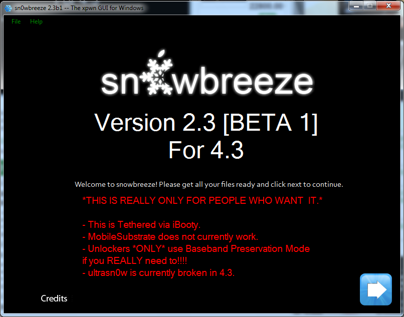 snowbreeze2.3-accueil-iphonegen