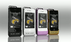 yellow jacket coque de protection iphone avec taser intégré vignette